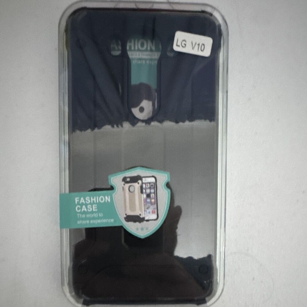 LG V10 Black Hard Back Case Phone Cover Fitted Protective Hard Case